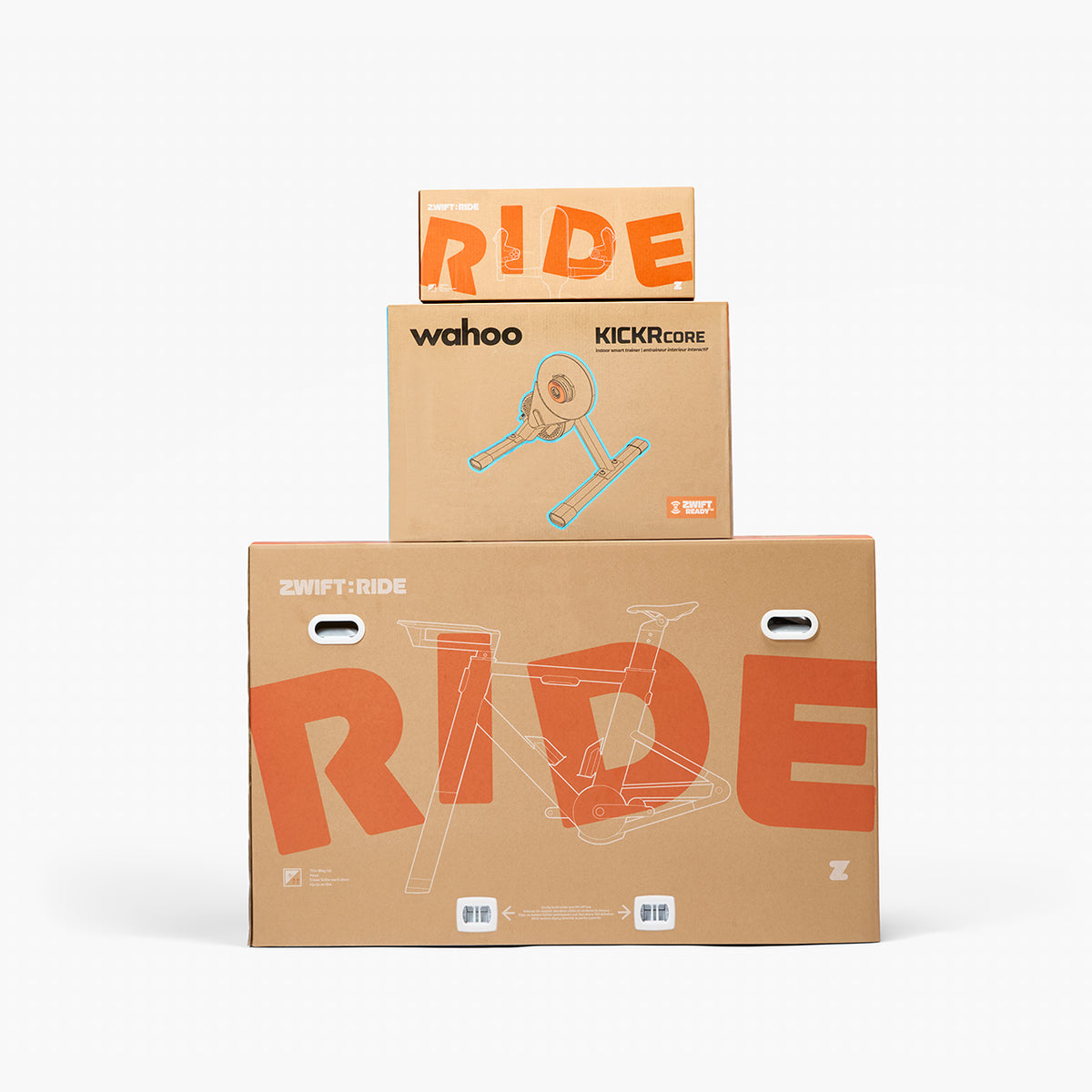 Zwift Ride With KICKR CORE 2 Packaging