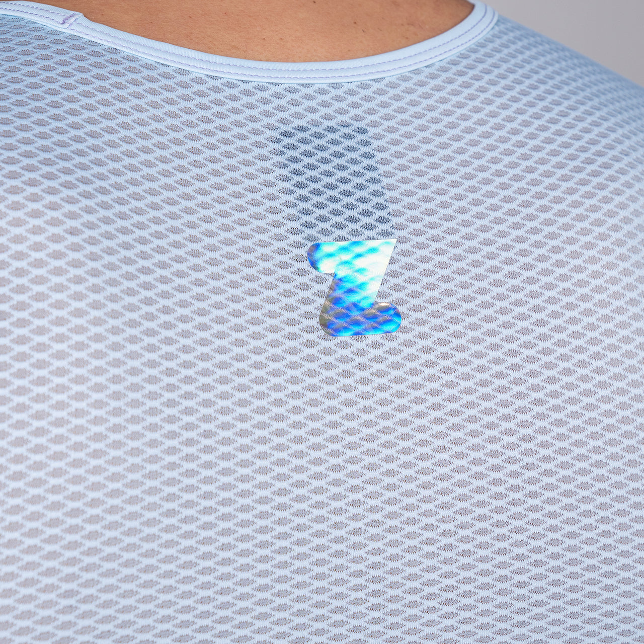 men's frost blue cycling base layer – Zwift Watopia Essentials x Pedal Mafia