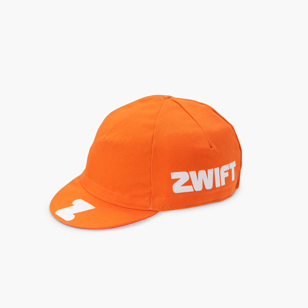 Cycling shop cap orange