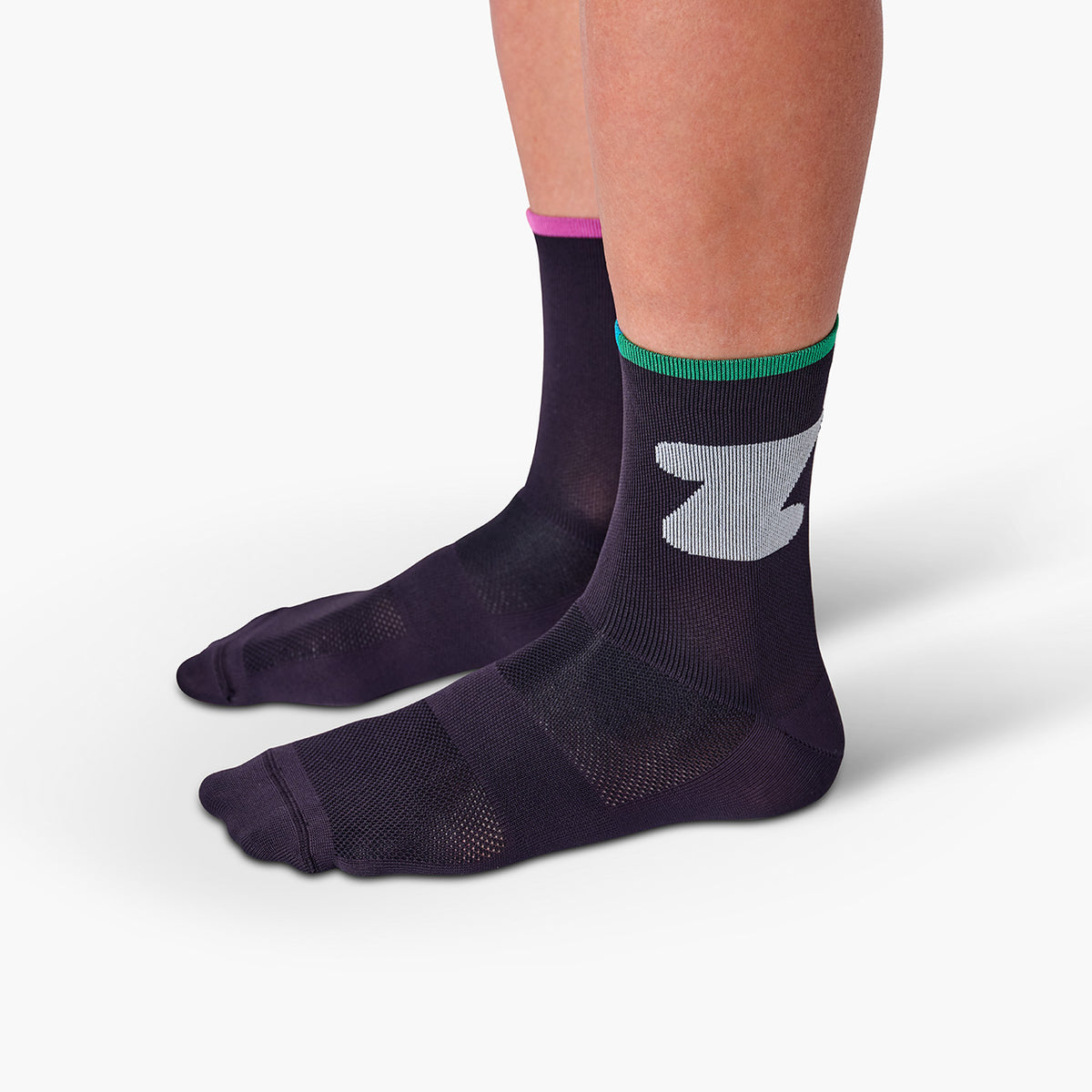Core Color Block Cycling Socks