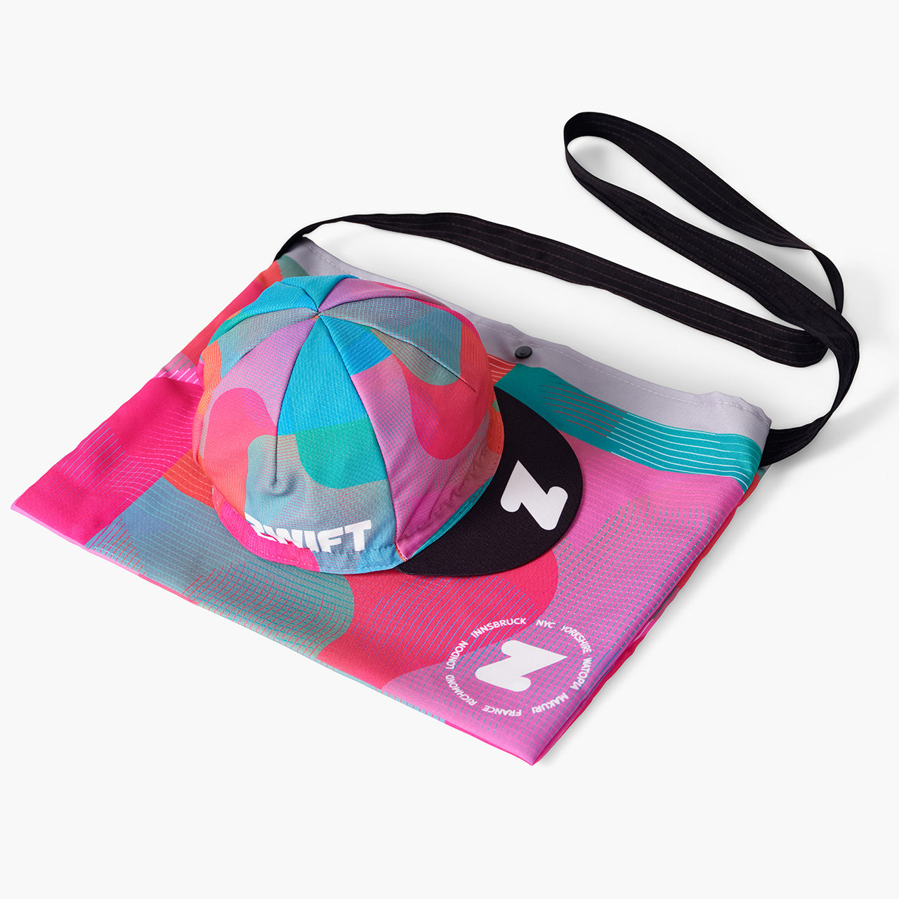 Expression Cycling Cap and Musette Bag