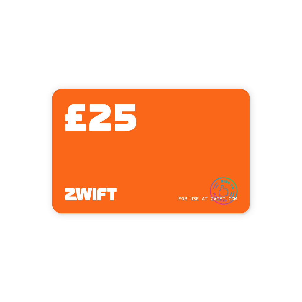 Zwift Digital Gift Card