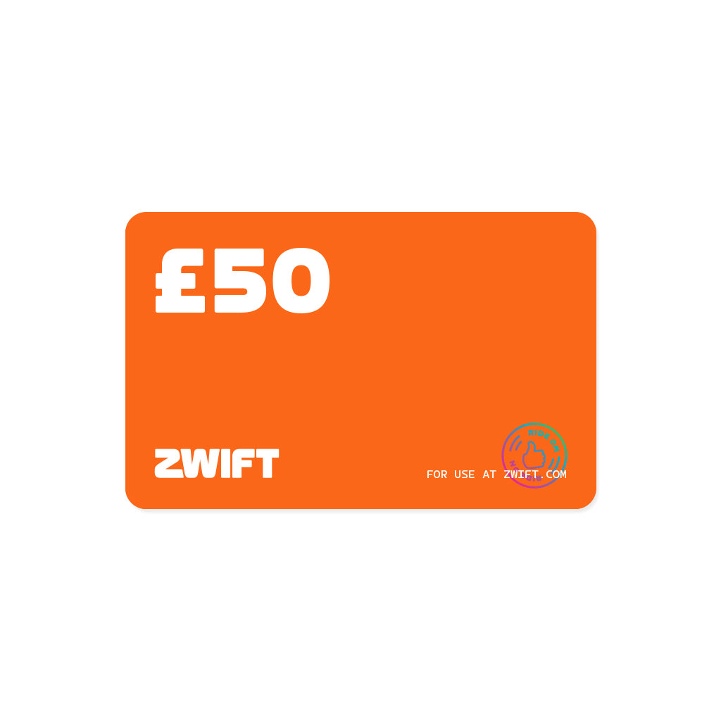 Zwift Digital Gift Card